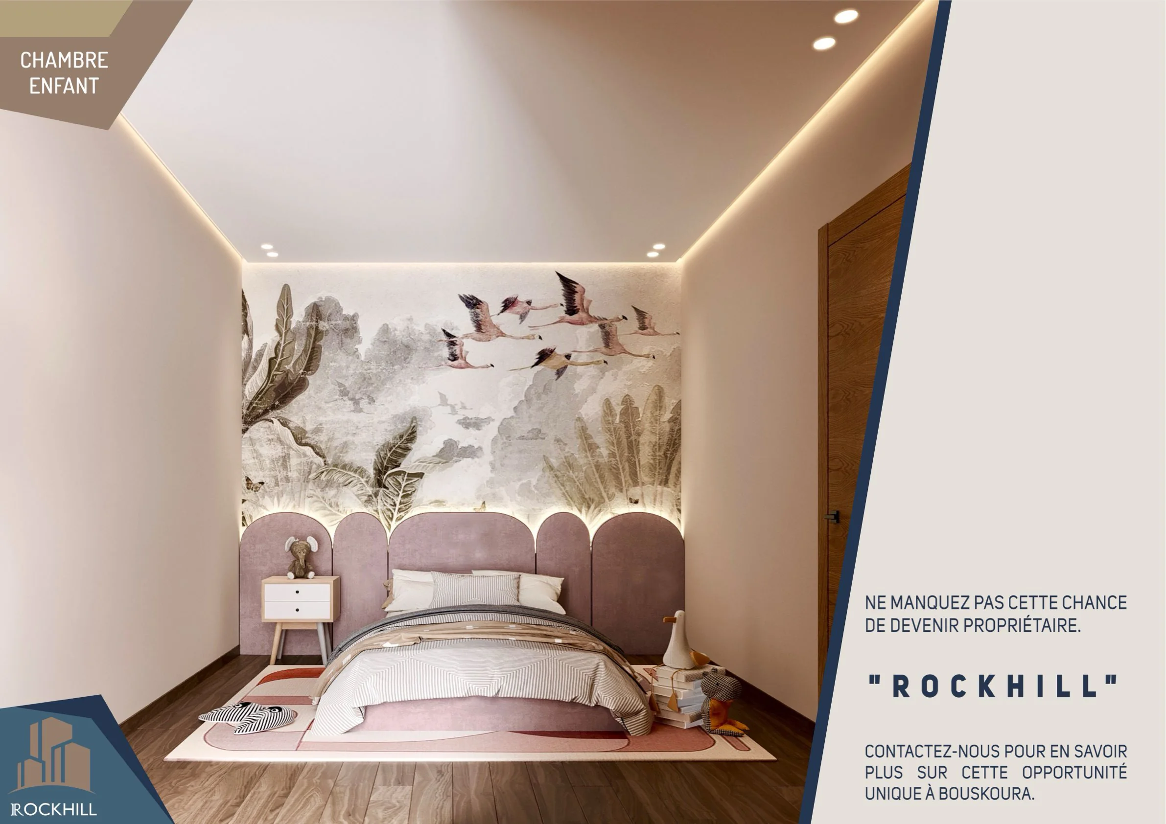Appartement 2 chambres RockHill — RH2-06-A3P